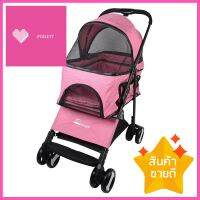 รถเข็นสัตว์เลี้ยง DOOGO GRANDE 25 กก. สีชมพูPET STROLLER DOOGO GRANDE 25KG PINK **ทักแชทได้ค่ะ ยินดีบริการ**