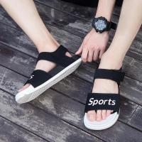 Fashion Men Sandals Plus size slip on shoes for man beach shoes light comfortable slipper รองเท้าแตะผู้ชายขนาดบวกสวมรองเท้าสำหรับผู้ชายรองเท้าชายหาดรองเท้าแตะเบาสบาย LTH071