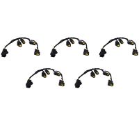 5X New Ignition Coil Extension Wire Harness 27350-2B000 For Hyundai Elantra Accent Kia Rio Soul Ceed Cerato Spectra Coils