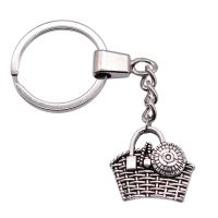 The Flower Of Life Keychains Findings For Diy Metal Craft Key Chain Accessories