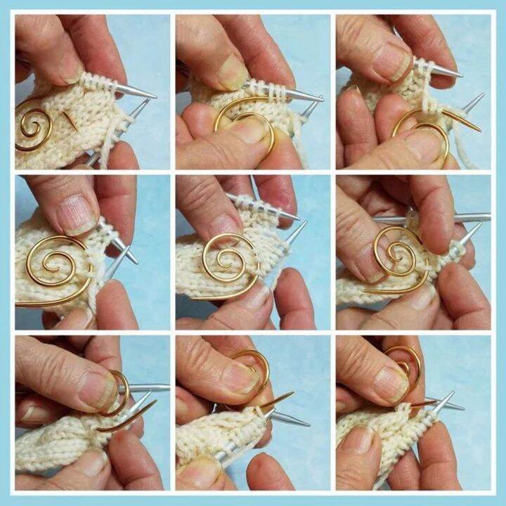 2-pcs-เกลียวสายถักเข็มสแตนเลสเกลียวสายเข็ม-handmade-ถักเครื่องมือถักเข็มเครื่องมืออุปกรณ์เสริม-tools