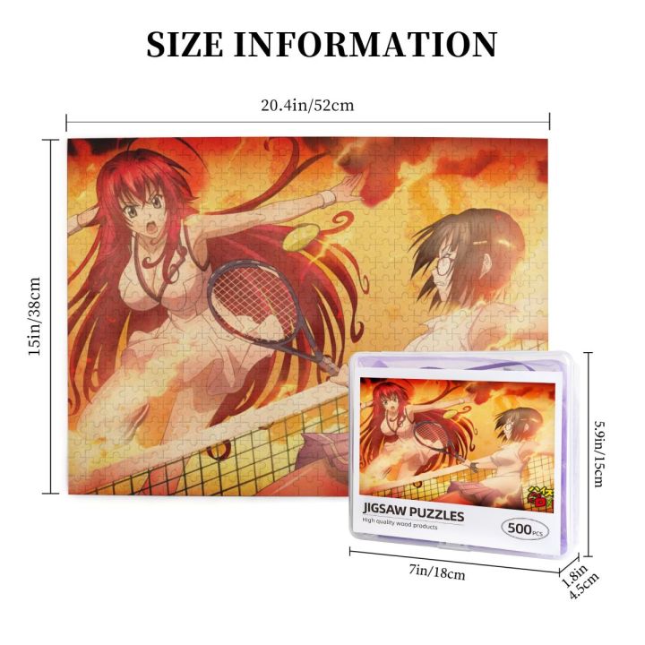 rias-high-school-dxd-gremory-3-wooden-jigsaw-puzzle-500-pieces-educational-toy-painting-art-decor-decompression-toys-500pcs