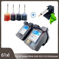 Vilaxh for HP 61XL for Hp61 for Hp61XL Envy 4500 4502 5530 &amp; Deskjet 1050 2050 3050 3054 3000 1000 Printers Refill Cartridges Ink Cartridges