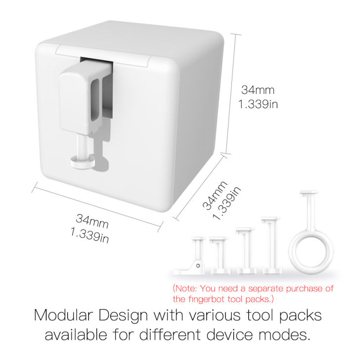 tuya-บลูทูธ-ใช้งานร่วมกับ-fingerbot-บ้านอัจฉริยะ-switchbot-ปุ่ม-pusher-สำหรับ-siri