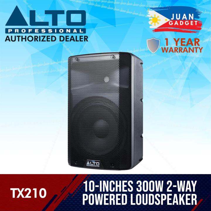 Alto Professional TX210 10" 2Way 300W Powered Loudspeaker JG