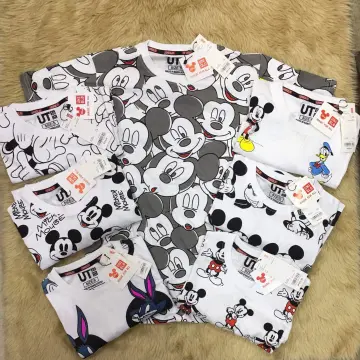 T Shirt/CX plus size t shirt Round neck Disney Mickey and Minnie Mouse  pattern Printed t-shirt Darkness short sleeve tees oversized tshirt for men  women vintage clothes korean style tops