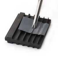 DIY Handmade Leather Tool Steel Double Side Repair Tools For Sharpening Knife Wide Shovel Edger Skiving Cutting Craft