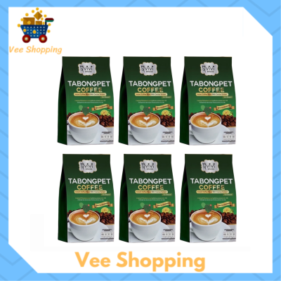 ** 6 ห่อ ** Tabongpet Coffee by ViVi กาแฟตะบองเพชร ขนาดบรรจุ 10 ซอง / 1 กล่อง