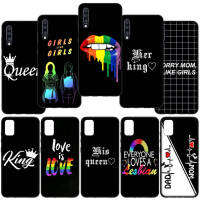 ปก อ่อนนุ่ม เคสโทรศัพท์ H176 PC117 LGBT Love King Queen ซิลิโคน Coque หรับ Samsung Galaxy A12 A11 A31 A71 A51 A21S A50 A10 A20 A30 A20S A30S A52 A50S A10S A70 A02S M02 A02 A32 4G A54 A14 5G A03S A52S Phone Casing เคสโทรศัพท์s