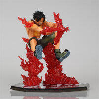 โมเดล PVC วันพีช Ace (Battle vs Blackbeard Ver.) Fire Fist Cross Fire