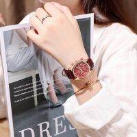 TPOFHS manufacturer directly han edition waterproof watch female table calendar quartz belt ladies wholesale