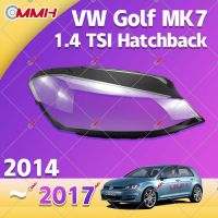 Volkswagen Golf Headlamp Golf7 Golf 7 Mk7 2014-2017 เลนส์ไฟหน้า ฝาครอบไฟหน้า ไฟหน้ารถยนต์ ไฟหน้าสําหรับ ฝาครอบไฟหน้าตรงรุ่น ฝาครอบเลนส์  headlamp cover ไฟหน้า โคมไฟหน้า ฝาครอบเลนส์