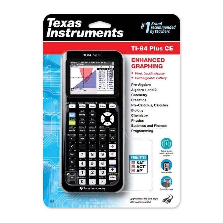 Texas Instruments TI-84 Plus CE là một trong những máy tính đồng hồ đỉnh cao nhất trên thị trường hiện nay. Hãy xem hình ảnh liên quan để tìm hiểu về các tính năng và chức năng của máy tính này, cũng như cách sử dụng nó để giải quyết các bài toán khó trên lớp.