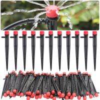 10PCS High-quality 13cm Garden Watering Adjustable Sprinkler Irrigation System 4/7mm Hose With 1/4 39; 39; Connector for Greenhouse