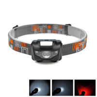 Mini Headlamp 4 Modes Portable AAA Headlight Head Flashlight Torch Lamp Light Hiking Camping Light for Fishing Riding Cycling