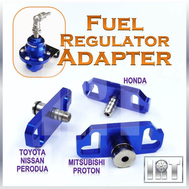 8mm Mitsubishi Evo Wira Proton 4G13 4G15 Fuel Regulator Adapter TOMEI