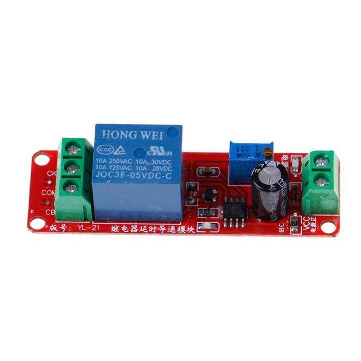 โมดูล-dc-12v-delay-ne555-timer-switch-โมดูลปรับได้-time-delay-relay-shield-0-10s-ac-0-250v-10a-max