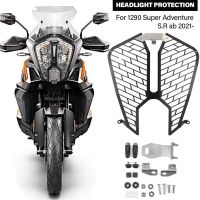 Motorcycle AccessoriesFor KTM 1290 Super Adventure ADV S R 2021 2022-Headlight Head Light Guard Protector Cover Protection Gril