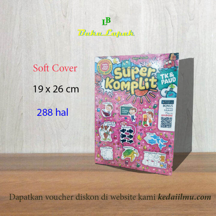 Buku Anak TK PAUD Belajar Membaca Menulis Berhitung SUPER KOMPLIT ...