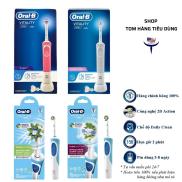 Bàn chải điện Oral B Vitality 100 Floss action Cross Action 3D White Sensi