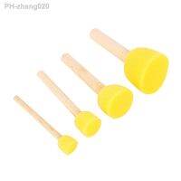 【CC】 4Pcs Kid Handle Sponge Foam Graffiti Early Supplies Gifts Painting