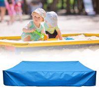 Square Garden Oxford Sandbox Sandpit Dust Cover Multifunction Dustproof Waterproof Canopy Shelter with Drawstring 4 Sizes