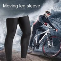 Hot Sale 1Pair Bicycle Cycling Running Classic Delicate Texture UV Protection Elastic Leg Warmers Leg Sleeves for Sports