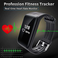 Smart Bracelet IP68 Waterproof Heart Rate Monitor นาฬิกาสมาร์ทวอทช์