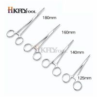 【YF】 Hemostatic Clamp Forceps Surgical kit Pliers Straight/Elbow Tips