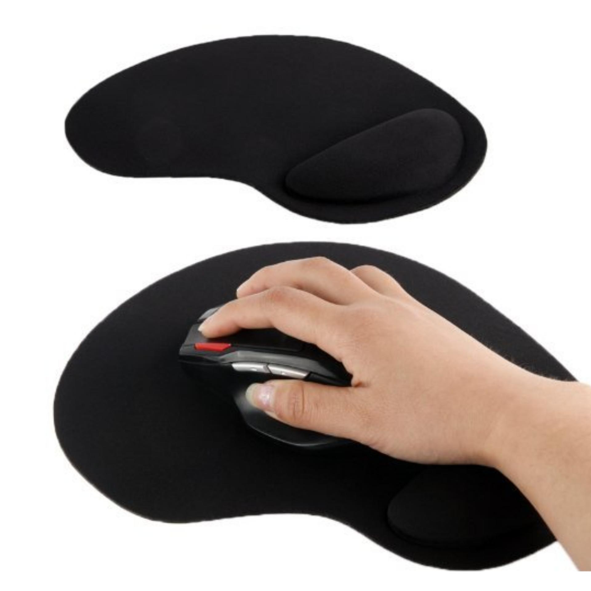 Office GIM Mouse pad Gaming Memory Foam Mouse Wrist Rest Support Cushion with Non Slip Rubber Base for Laptop Computer 