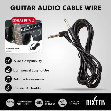 IRIN 3M Guitar Cable Noise Reduction Audio Wire 6.5mm Plug Cord