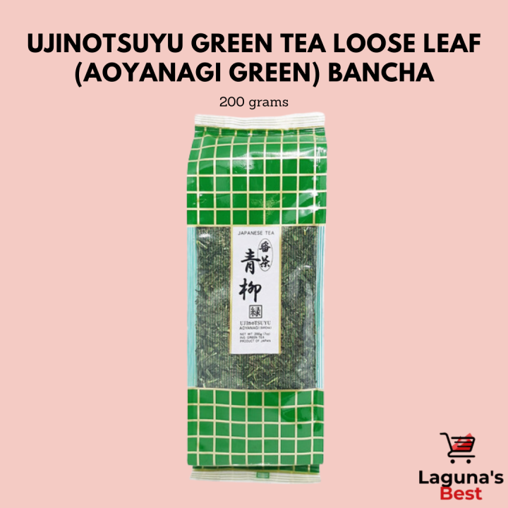 Ujinotsuyu Japanese Green Tea Loose Leaf (Aoyanagi Green) Bancha 200
