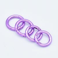 【CW】 Gate O Round Push Hooks for Webbing Purses and Handbags Hardware Supplies Leather 0.8 quot; 0.6 quot;