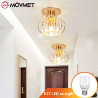 Modern Creative Crystal Ceiling Lights E27 Industrial Lustre For Kitchen Decorative Ceiling Corridor Light Luminaire