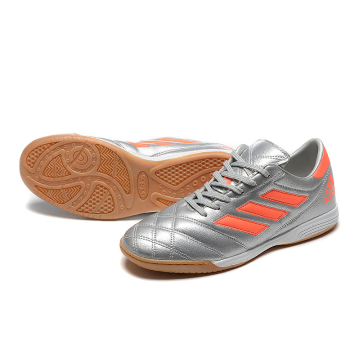 ready-stock-adidas-football-shoes-อาดิดาส-รองเท้าสตั๊ด-รองเท้าทำจากหนังเทียม-รองเท้าฟุตบอลมืออาชีพ-รองเท้าวิ่ง-คุณภาพที่ดีที่สุด