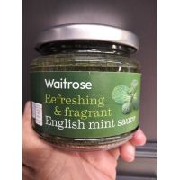 ?New Arrival? Waitrose English Mint Sauce ซอส มิ้นท์ สำหรับ สเต็ก 195 กรัม ??