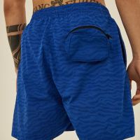 OMG trendy brand embossed large pocket tooling quick-drying sports shorts mens fitness training shorts summer beach pants