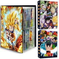【YF】 8 Models 240Pcs Anime Collections Demon Slayer Dragon Ball Z Card Book Son Goku Vegeta IV Game Collection Toys Gift