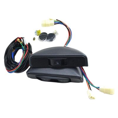 12V Car Universal Crescent Power Window Switch Kit Car Power Window Switch Car Window Kit Automotive Accessories