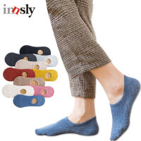 Summer Women Invisible Socks Cotton Candy Color Breathable Silicone non-slip Low Cut Female Socks