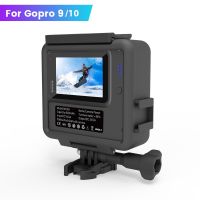 Protective Frame with 4800mAh Battery For GoPro Hero 9 Housing with Extension Battery BackPack For Go Pro 10 Sports Camera