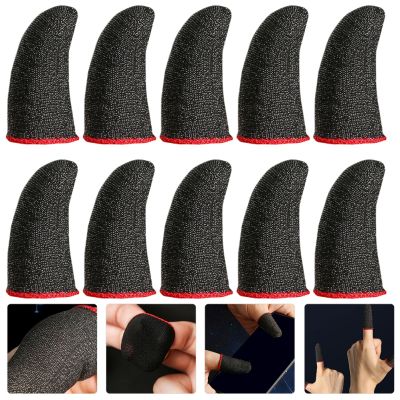【jw】☍▣ 10 Pcs Game Cot Thumb Protector Thin Sleeves Protectors Wear-resistant Props Breathable