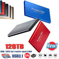 SSD แบบพกพาการถ่ายโอนความเร็วสูง500GB 4TB ฮาร์ดดิสก์มือถือภายนอก USB 3.0 Type-C Solid State Drive สำหรับแล็ปท็อปพีซี