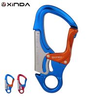 Xinda Outdoor Rock Climbing Carabiner 30KN Mountaineering downhill Safety hook Via Ferrata Buckle Working At Height Equipment