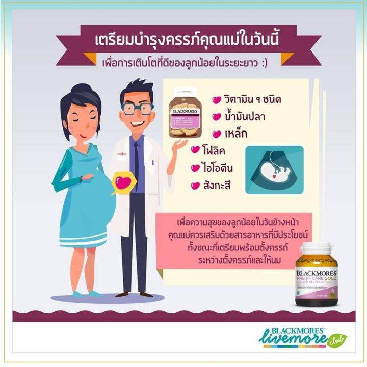 blackmores-pre-9-care-gold-30-capsules-แบลคมอร์ส-พรี-9-พลัส-แคร์-โกลด์-วิตามินและแร่ธาตุรวม-พร้อมสารอาหาร-21-ชนิด-1-ขวด-บรรจุ-30-เม็ด