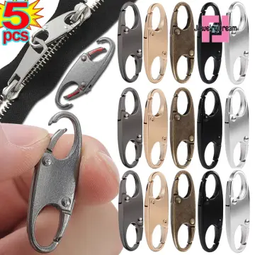 Detachable Zipper Pull Replacement Zipper Slider Puller Lock for