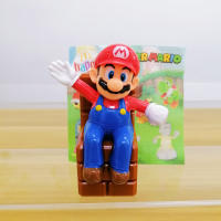 10ซม. Super Marios Action Figure Luigi Yoshis Donkey Kong อะนิเมะอุปกรณ์ต่อพ่วงของเล่นเครื่องประดับตุ๊กตาการ์ตูนของขวัญเด็ก