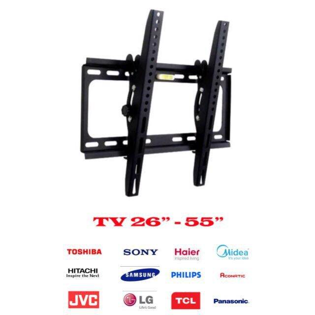 โปรพิเศษ-ขาแขวนทีวี-ขนาด-26-55-นิ้ว-ปรับก้ม-เงยได้-led-lcd-tilting-wall-mount-26-55-black-ราคาถูก-ขาแขวน-ขาแขวนทีวี-ขาแขวนลำโพง-ที่ยึด-ที่ยึดทีวี-ขาแขวนยึดทีวี