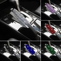 Car Handbrake Cover Rhinestones Decoration Interior Accessories