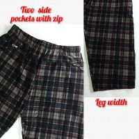 (1408) Ladies Elastic Waist 3 Quarter Pants女生七分裤 (Ready Stock)